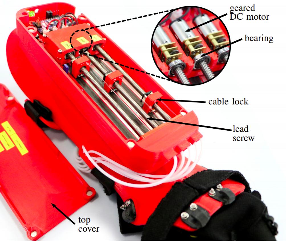 Hand assistive device components